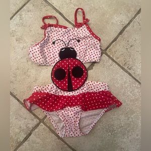 3t, super cute-ladybug swimsuit!